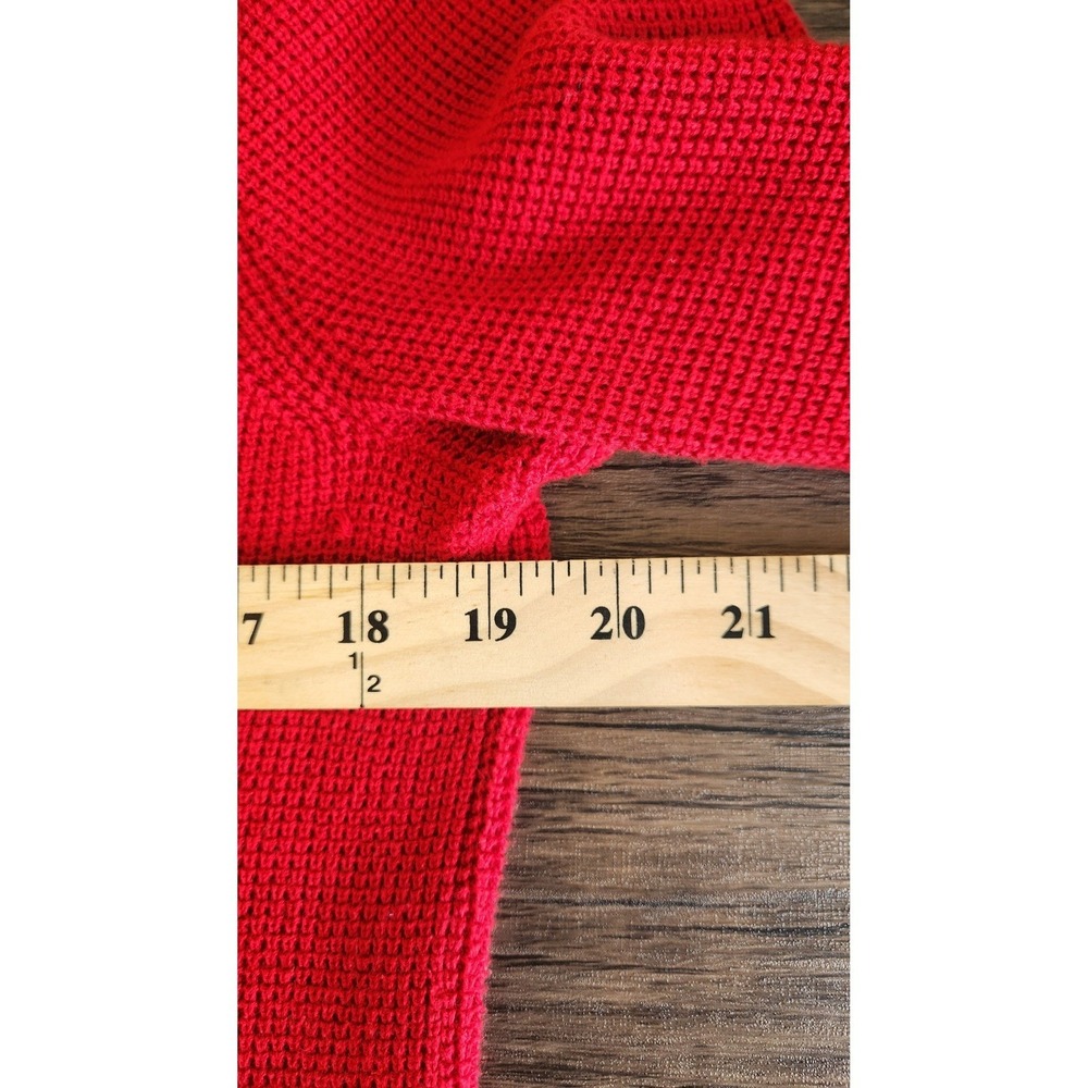 Lauren Ralph Lauren Womens Waffle Knit Cowl Neck‎ Pullover Sweater LP Set of 2 - Picture 8 of 9